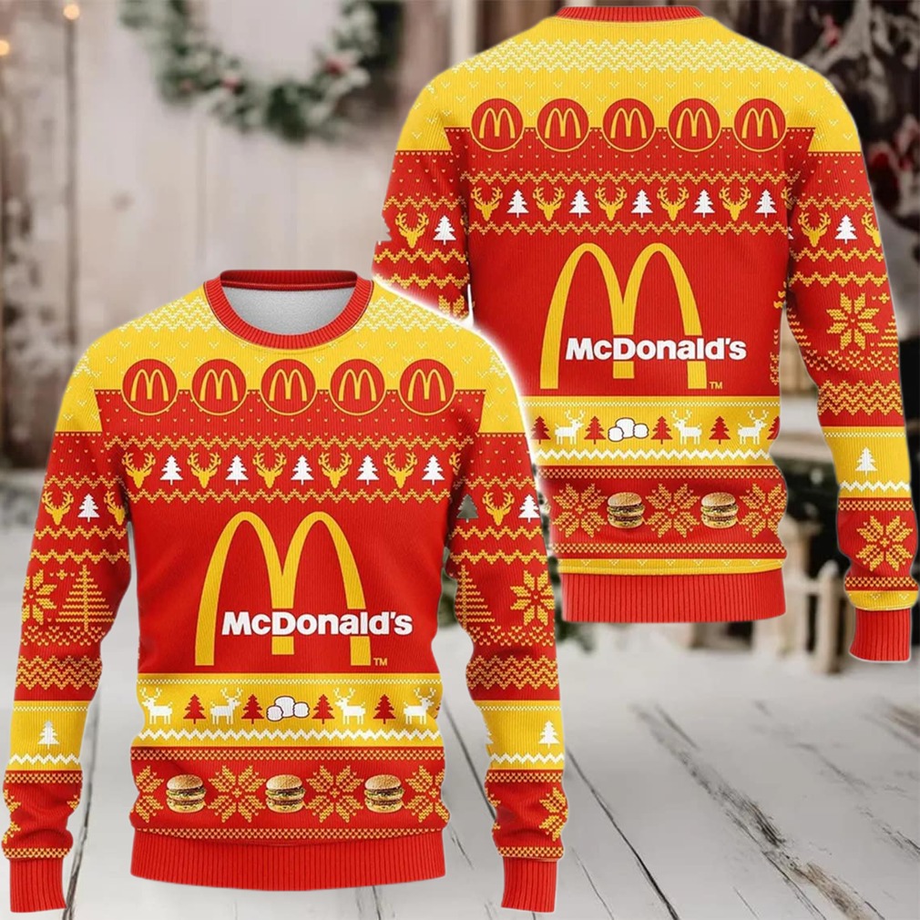 025 Christmas McDonald’s Ugly Sweater