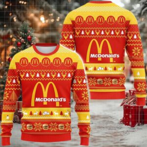 025 Christmas McDonald’s Ugly Sweater