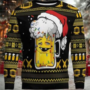 2025 Beer Xmas Ugly Christmas Sweater