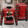 2025 Black cat Meowy Christmas Ugly Christmas Sweater 2025 Black cat Meowy Christmas Ugly Christmas Sweater