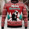 2025 Black Cat Ugly Christmas Sweater 3D 2025 Black Cat Ugly Christmas Sweater 3D