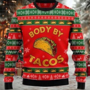 2025 Body By Taco Ugly Christmas Sweater