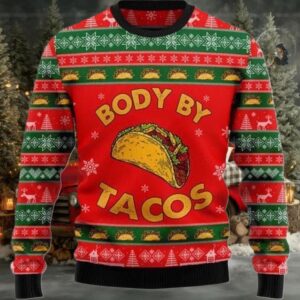 2025 Body By Taco Ugly Christmas Sweater