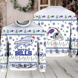2025 Buffalo Bills Rivalries Cold Front Ugly Sweater