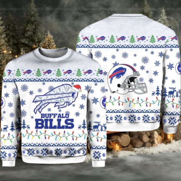 2025 Buffalo Bills Rivalries Cold Front Ugly Sweater
