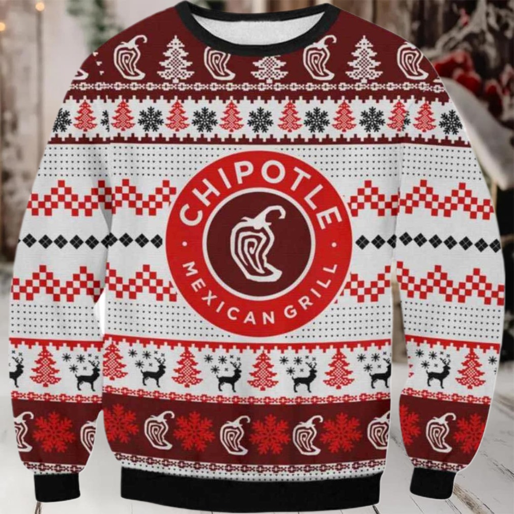 2025 Chipotle Ugly Christmas Sweater
