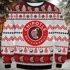2025 Chipotle Ugly Christmas Sweater