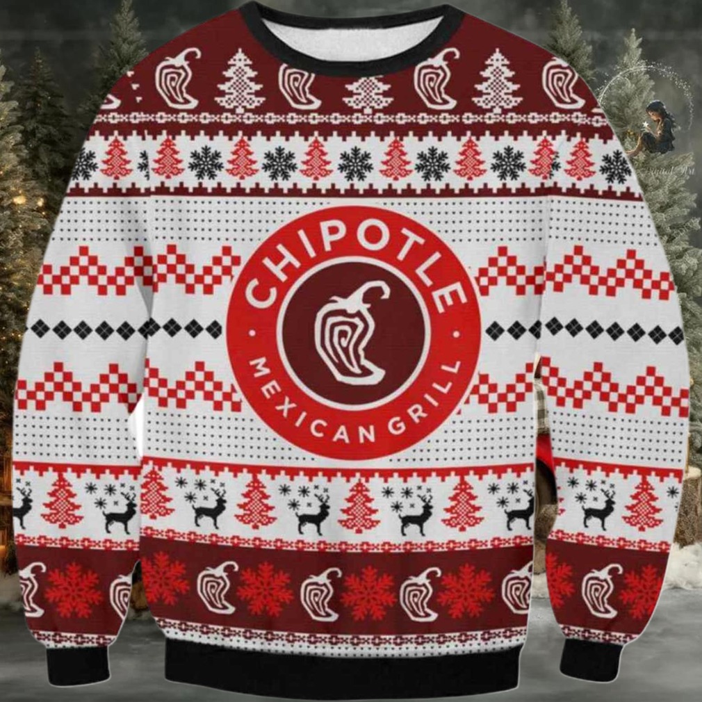2025 Chipotle Ugly Christmas Sweater 2025 Chipotle Ugly Christmas Sweater