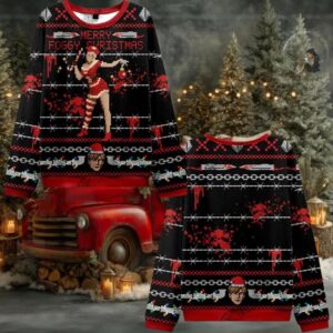 2025 Christmas Merry Foggy Christmas Ugly Sweater