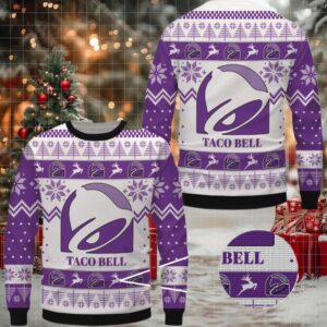 2025 Christmas Taco Bell Ugly Sweater