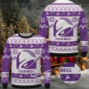 2025 Christmas Taco Bell Ugly Sweater