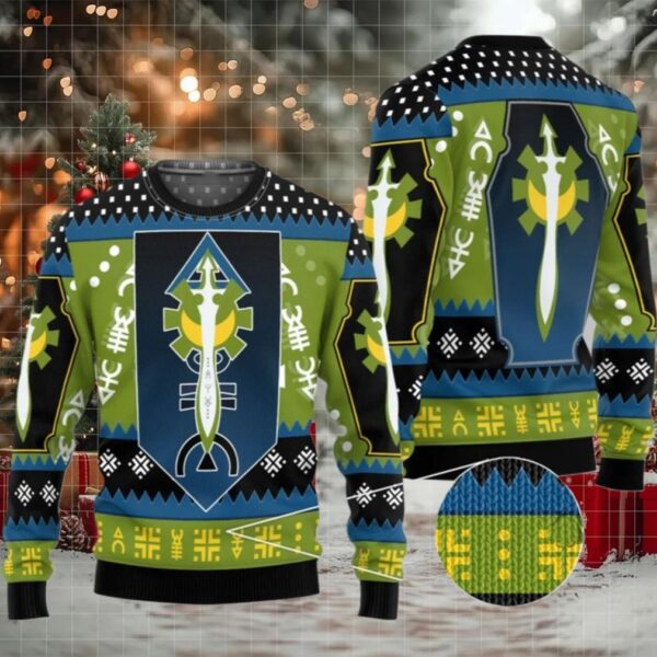 2025 Christmas Warhammer Craftworlds Aeldari Of Alaitoc Iconic Ugly Sweater
