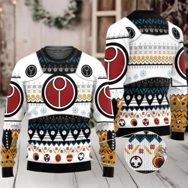 2025 Christmas Warhammer Tau Tidings Iconic Ugly Sweater