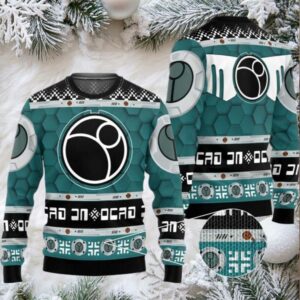 2025 Christmas Warhammer The Tau Borkan Iconic Ugly Sweater