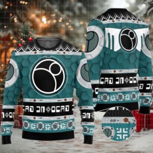 2025 Christmas Warhammer The Tau Borkan Iconic Ugly Sweater