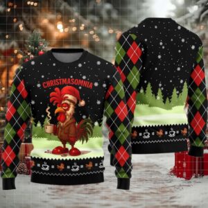 2025 Christmasomnia Ugly Christmas Sweater