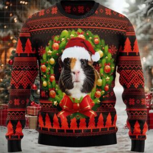2025 Cute Guinea Pig Christmas Ugly Sweater