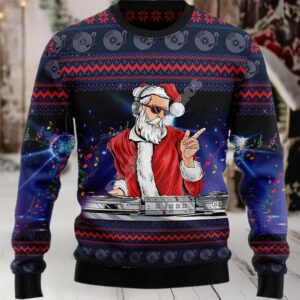2025 DJ Claus Ugly Chrismas Sweater 2025 DJ Claus Ugly Chrismas Sweater
