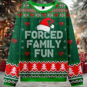 2025 Forced Family Fun Ugly Christmas Sweater