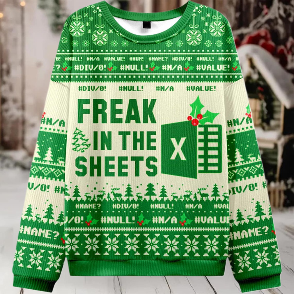 2025 Freak In The Sheets Ugly Christmas Sweater