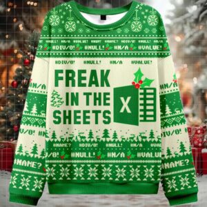 2025 Freak In The Sheets Ugly Christmas Sweater
