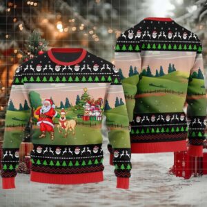 2025 Happy Farm Ugly Christmas Sweater