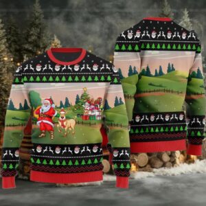 2025 Happy Farm Ugly Christmas Sweater