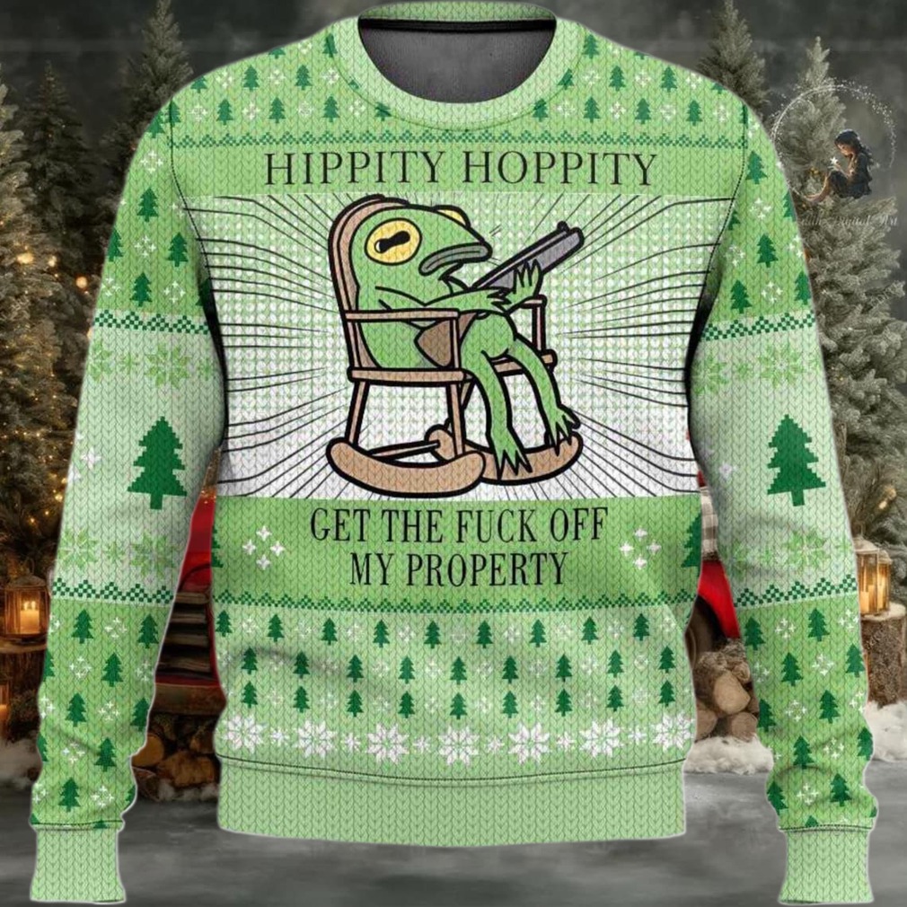2025 Hippity Hoppity Frog Meme Christmas Christmas Ugly Sweater 2025 Hippity Hoppity Frog Meme Christmas Christmas Ugly Sweater