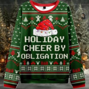 2025 Holiday Cheer by Obligation Ugly Christmas Sweater