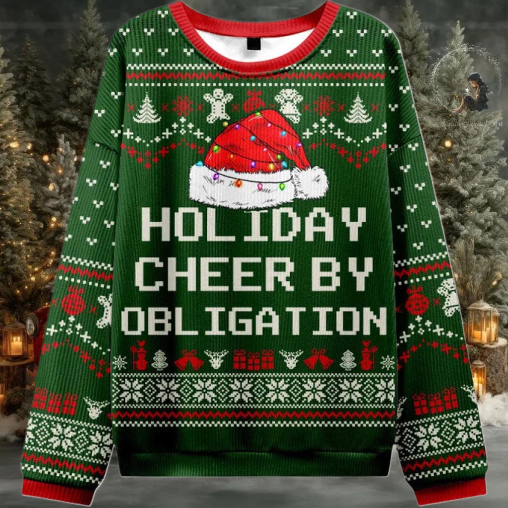2025 Holiday Cheer by Obligation Ugly Christmas Sweater 2025 Holiday Cheer by Obligation Ugly Christmas Sweater