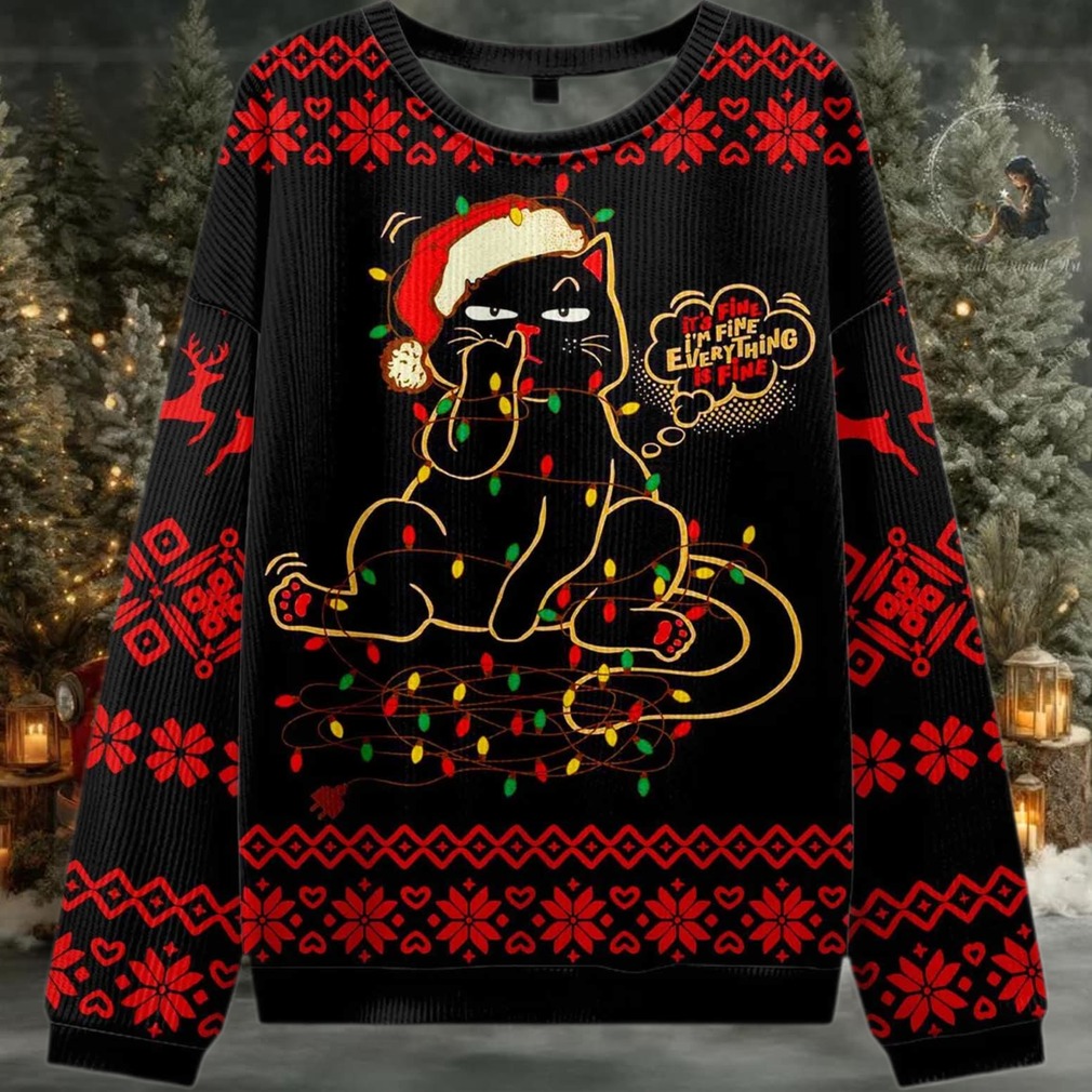2025 It’s Fine I’m Fine EveryThing Is Fine Ugly Christmas Sweater 2025 It’s Fine I’m Fine EveryThing Is Fine Ugly Christmas Sweater