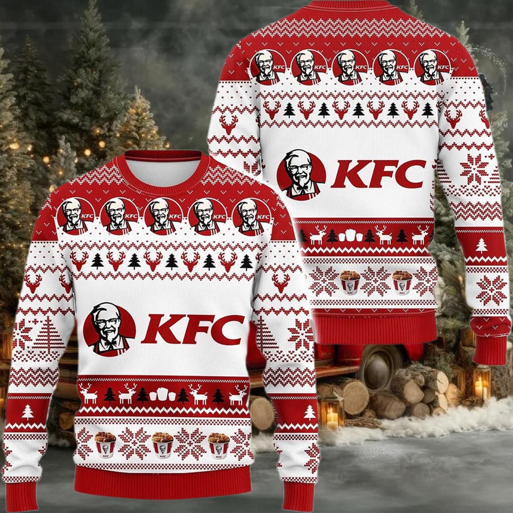 2025 KFC Kentucky Fried Chicken Ugly Christmas Sweater 2025 KFC Kentucky Fried Chicken Ugly Christmas Sweater