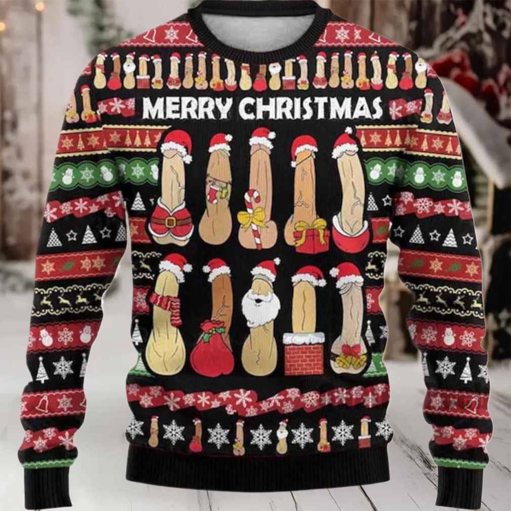 2025 Merry Christmas Penis Ugly Sweater