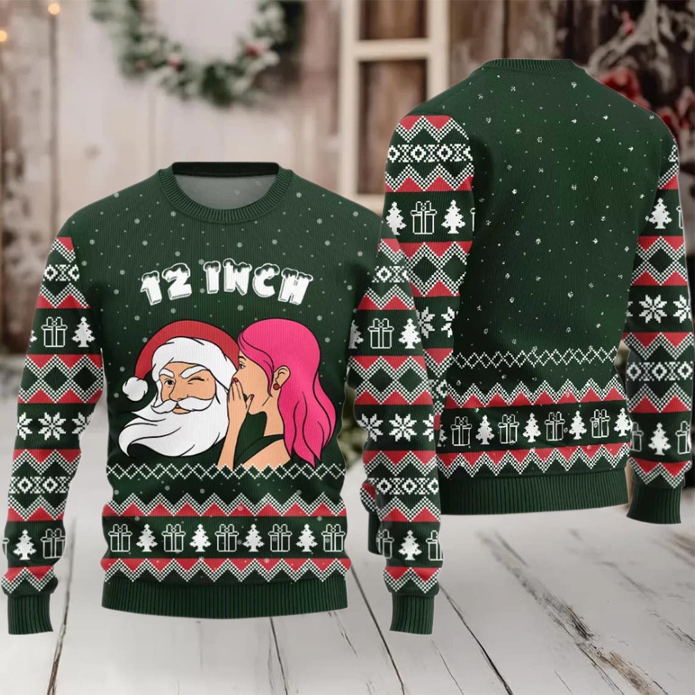 2025 Naughty Santa 12 Inch Surprise Ugly Christmas Sweater 2025 Naughty Santa 12 Inch Surprise Ugly Christmas Sweater