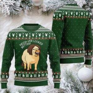 2025 Neigh Ver Looked Better Ugly Christmas Sweater 2025 Neigh Ver Looked Better Ugly Christmas Sweater