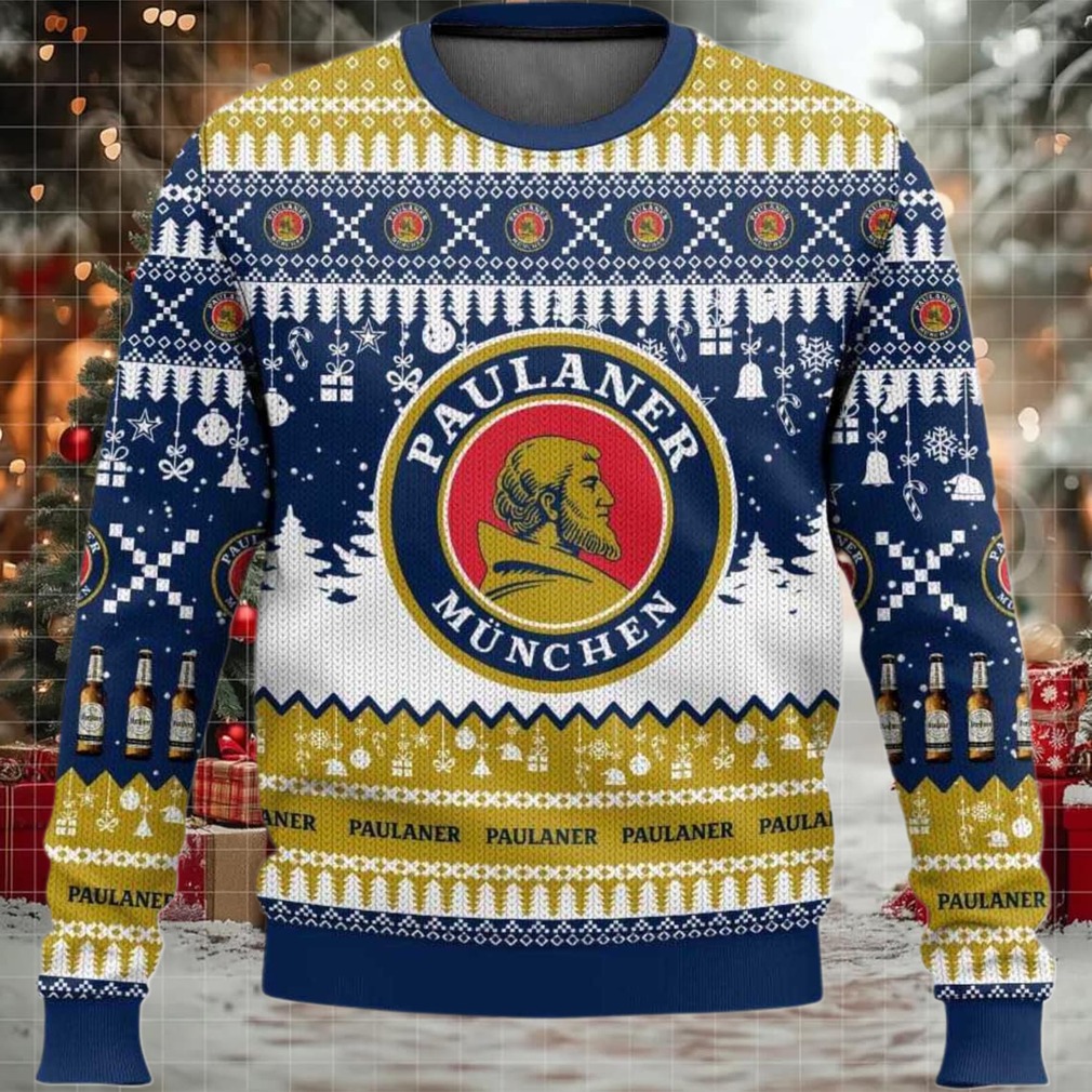2025 Paulaner German Beer Christmas Ugly Sweater 2025 Paulaner German Beer Christmas Ugly Sweater