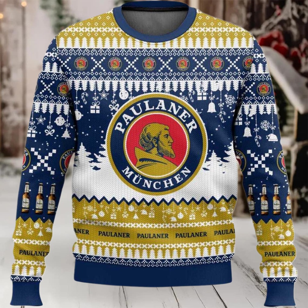 2025 Paulaner German Beer Christmas Ugly Sweater 2025 Paulaner German Beer Christmas Ugly Sweater