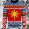 2025 Santa And Golf Mens Ugly Christmas Sweater 2025 Santa And Golf Mens Ugly Christmas Sweater