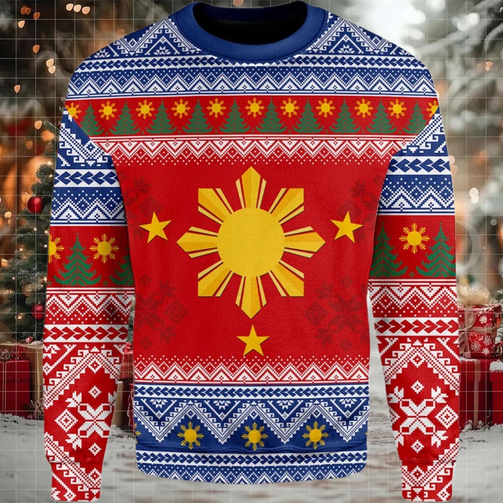 Philippines Filipinos Christmas Ugly Sweater Image 2