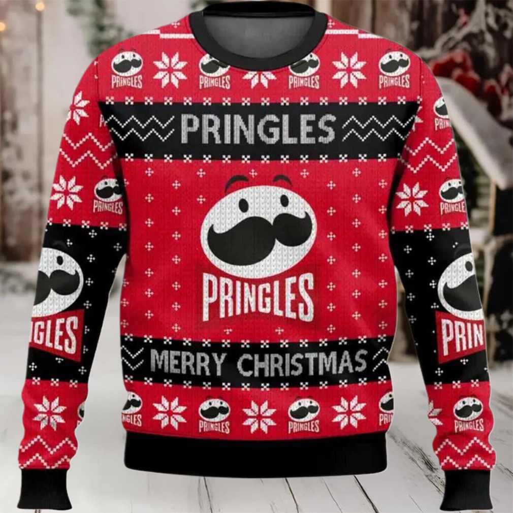 2025 Pringles Snack Brand Ugly Christmas Sweater 2025 Pringles Snack Brand Ugly Christmas Sweater