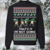 2025 One More Night Ugly Christmas Sweater 2025 One More Night Ugly Christmas Sweater
