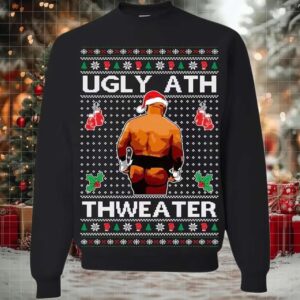2025 Ugly Ath Thweater Ugly Christmas Sweater