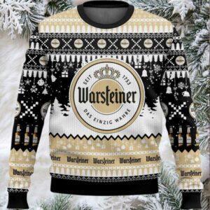 2025 Warsteiner German Beer Christmas Ugly Sweater 2025 Warsteiner German Beer Christmas Ugly Sweater