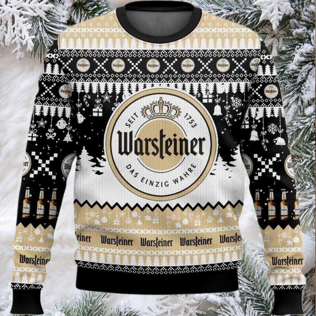 2025 Warsteiner German Beer Christmas Ugly Sweater