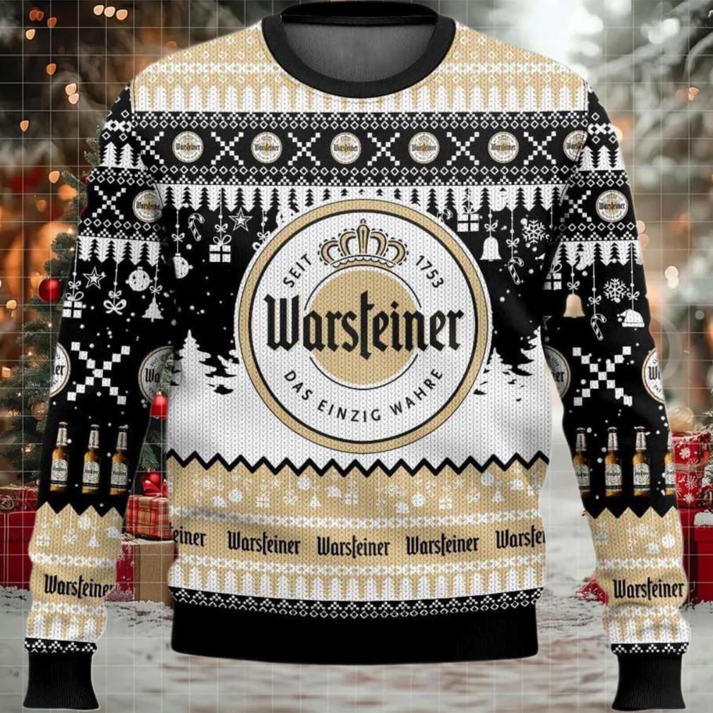 2025 Warsteiner German Beer Christmas Ugly Sweater