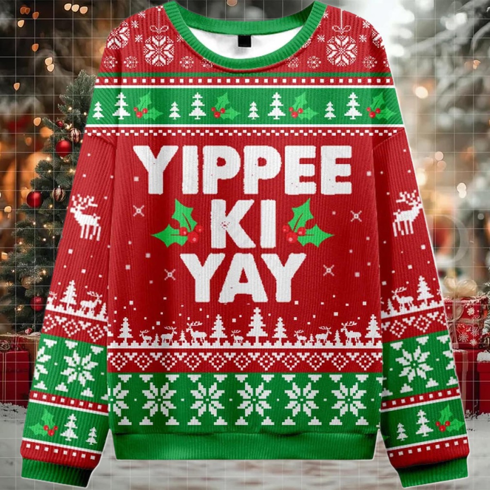 2025 Yippee Ki Yay Ugly Christmas Sweater