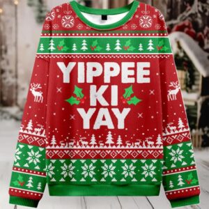 2025 Yippee Ki Yay Ugly Christmas Sweater