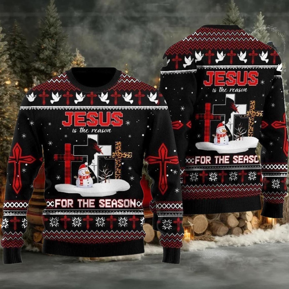 2025 Jesus The Reason for The Season Ugly Christmas Sweater 2025 Jesus The Reason for The Season Ugly Christmas Sweater
