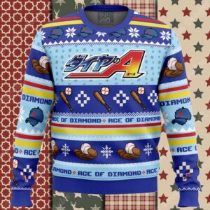 Ace of Diamond Ugly Christmas Sweater