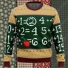 Philadelphia Phillies Skull Design Red And White Ugly Sweater